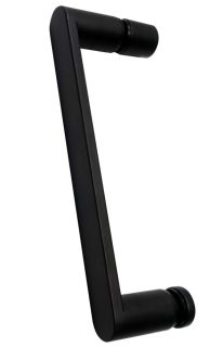 Душевой уголок ABBER Sonnenstrand 100x80см чёрный AG04100B-S80B